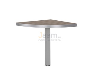 Кабинет руководителя Сектор 90гр стола переговоров с опорой EDV210