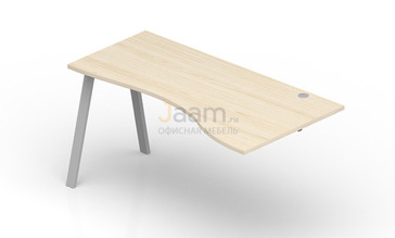 Мебель для персонала Приставной элемент Волна правый ARPG129DV