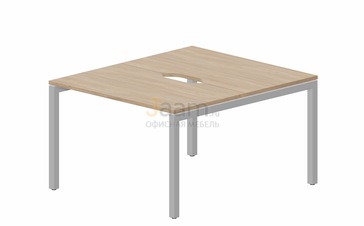 Мебель для персонала Составной стол на 2 рабочих места PEN2TV127 (2 эргономичных выреза)