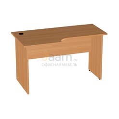 Мебель для персонала Стол рабочий эргономичный левый Э-21.1 л