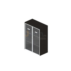 Кабинет руководителя Шкаф с двумя стеклянными дверьми ШБ-44,БНД-02.1T,БНД-02.1T,БНД-62,БНД-52