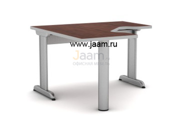 Мебель для персонала Рабочая станция 120 Metal T SX (лев.) 25571