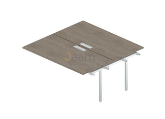 Мебель для персонала Промежуточный сдвоенный стол с люком RM-4.1(x2)+F-60