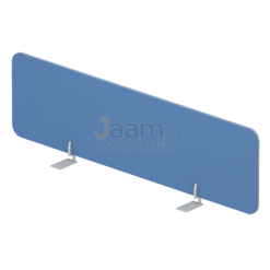 Мебель для персонала Экран настольный фронтальный (ткань) UDSFFS140