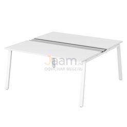 Мебель для персонала Рабочая станция на металлокаркасе ПК-ТНП-СР160Х160Н2/МКА/БЭ/КК