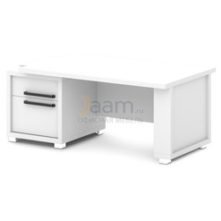 Кабинет руководителя Стол руководителя с одной тумбой L-110пр/л