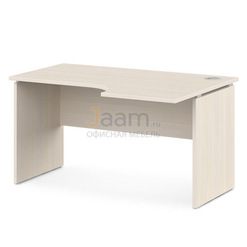 Мебель для персонала Стол письменный с заглушкой кабель-канала V-44пр