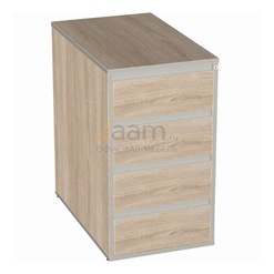 Мебель для персонала Тумба приставная с замком V-3.4ц/з