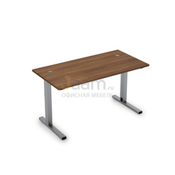 Мебель для персонала Стол рабочий прямолинейный с кабель-каналом (L-образная опора) 2МLК.074