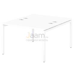 Мебель для персонала Стол-тандем на металлокаркасе S-47