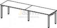 Мебель для персонала Стол прямоугольный EUR C32x08