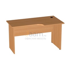 Мебель для персонала Стол рабочий эргономичный правый Э-21.1 п