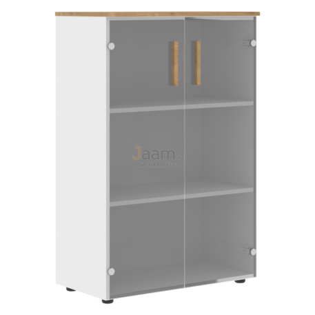 Мебель для персонала Офисный шкаф со стеклянными дверьми FMC 80.2