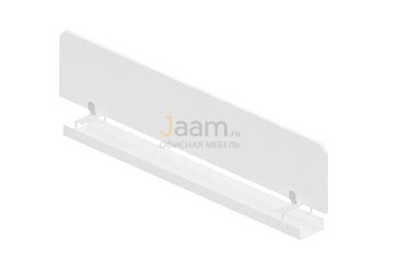 Мебель для персонала Экран-перегородка (Акрил) с кабель-каналом для сдвоенных столов RP-98.2,MKZ-0180